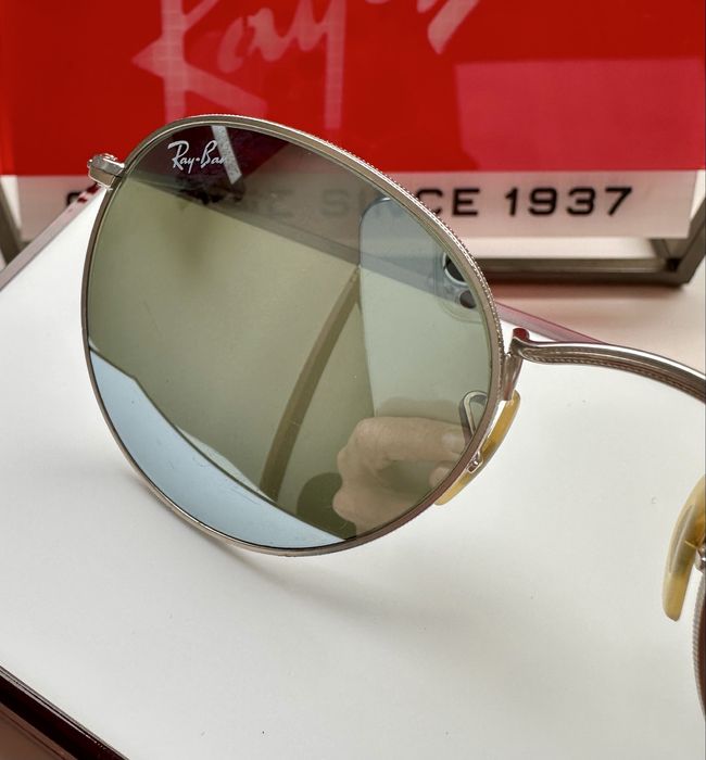 Ray Ban RB3447 Round Metal,огледални