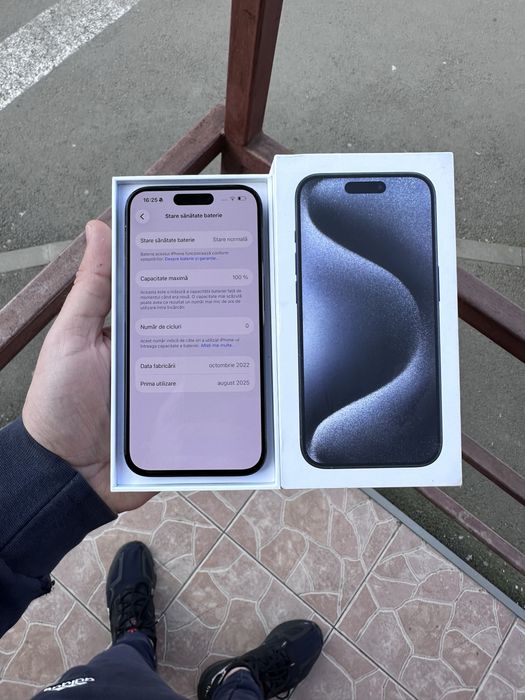 Iphone 15 Pro 512 Gb Neverlock baterie 100% (dezmembrez telefoane