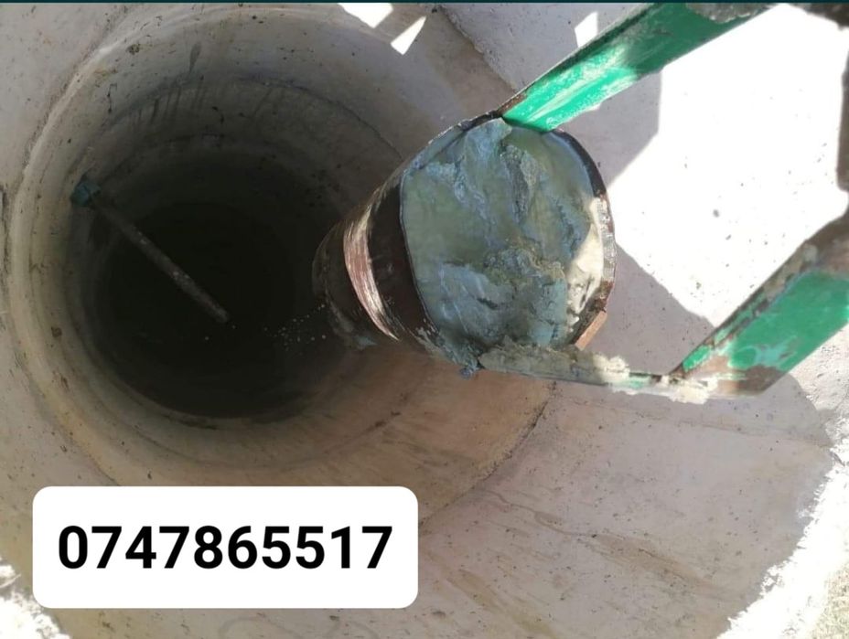 Foraje puturi fantani adanciri prelunguri denisipari piloni