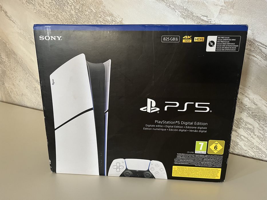 PlayStation 5 Slim Digital Edition 825GB – Nou, Sigilat – PS5