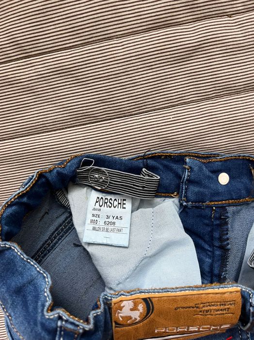 Детски дънки и блузка тип поло