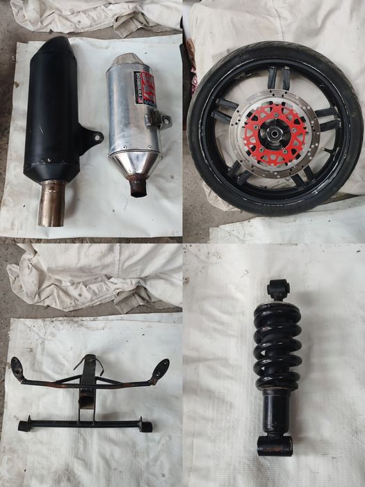 Продам запчасти. Для мотоцикла. Глушитель