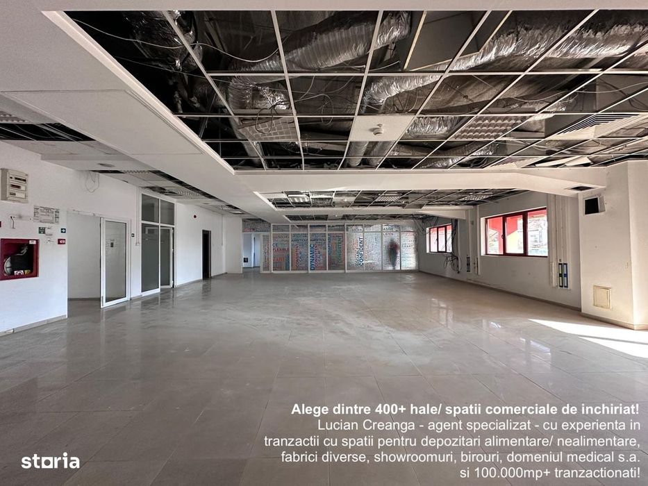 Spatiu birouri medical sport de la 150mp la 302mp zona Rompetrol Canta