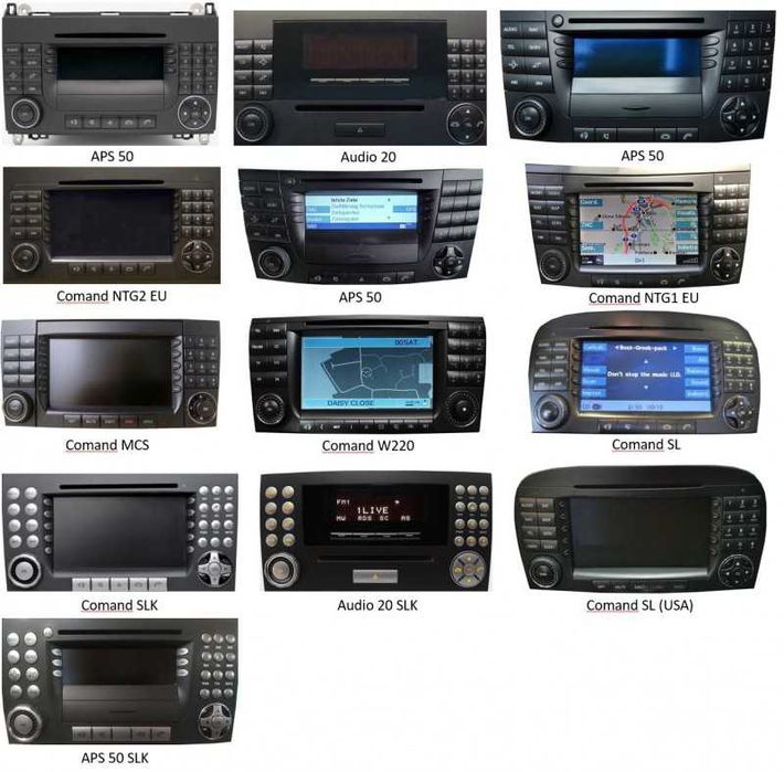MOST Bluetooth интерфейс за Mercedes W203 W209 W219 W211 W164 W220