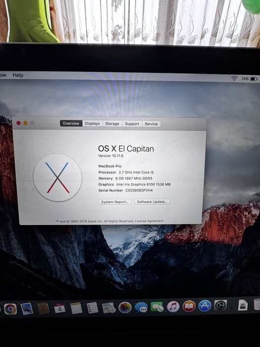 Macbook Pro A 1502 Emc 2835