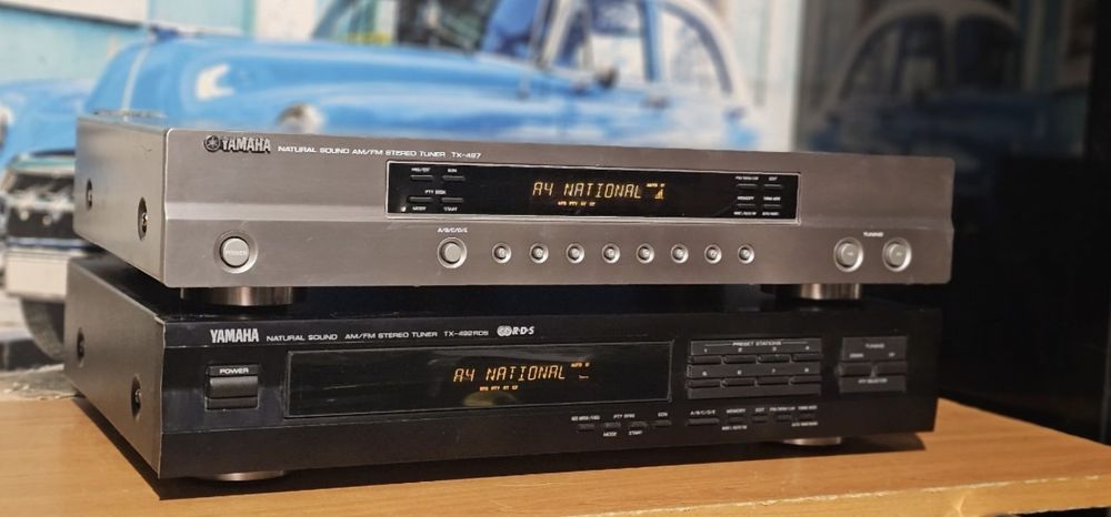 Muzica la radio tuner Yamaha TX 492 sau TX 497