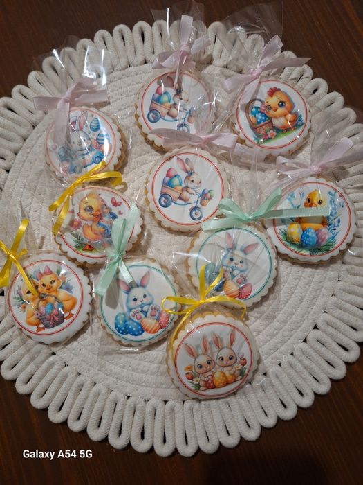 Бисквитки с фонданов принт