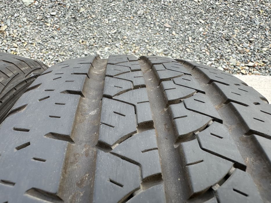 4бр. Отлични Летни Гуми 195/60R/16C -BARUM- DOT:0822- 8,3мм + 7,3мм