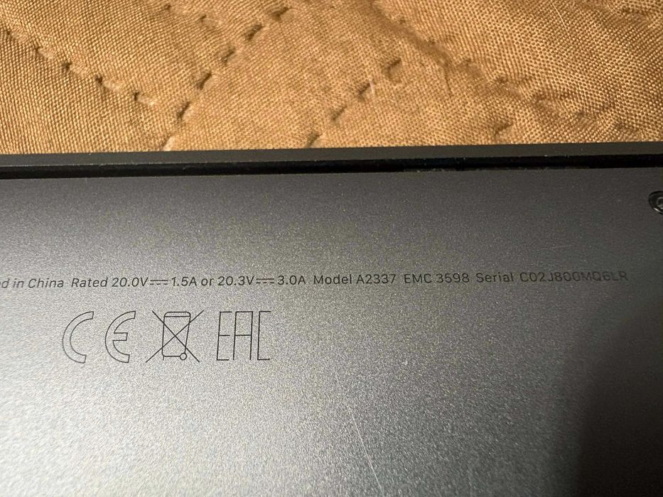 Apple MacBook Air 13" (M1, 2020) Space Grey