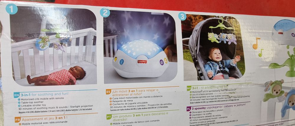 Бебешки играчи за кошара 3в1