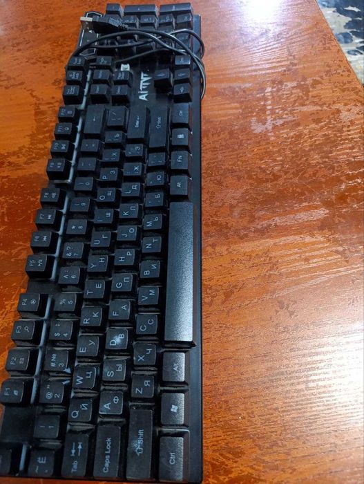 Мембранная игровая клавиатура с подсветкой  ZYG-800