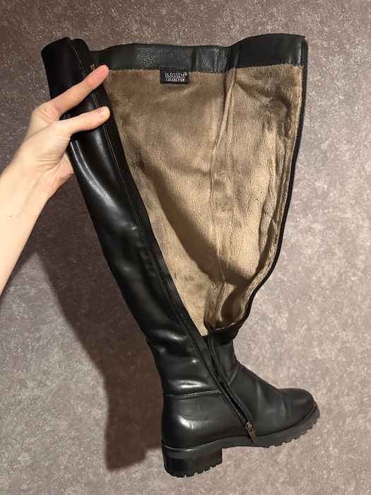 Ботфорты женские черные