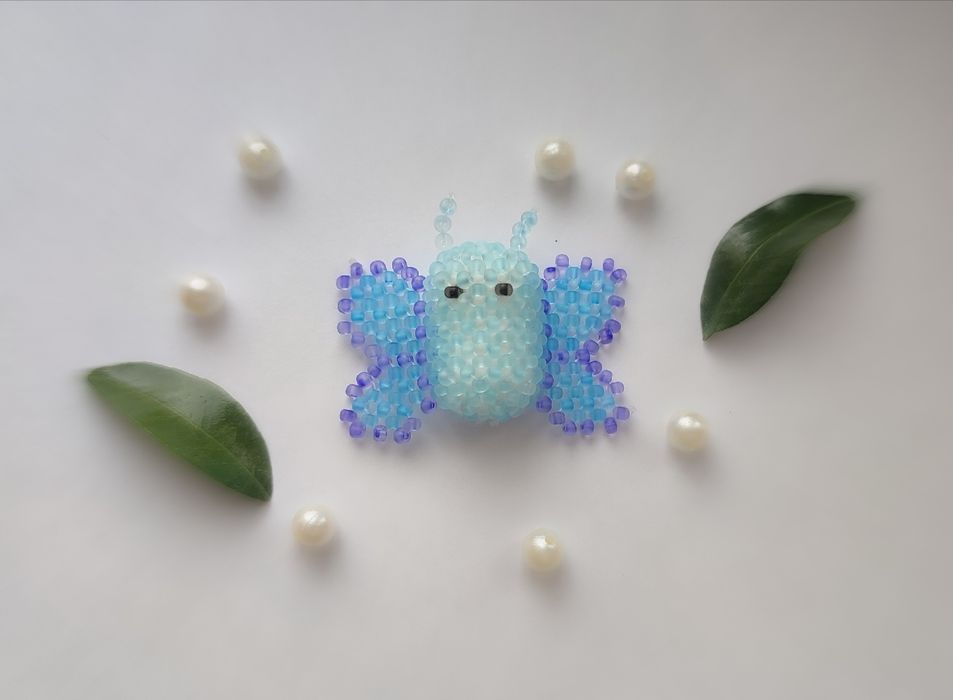 Амигуруми брелки из бисера:) (читайте описание)