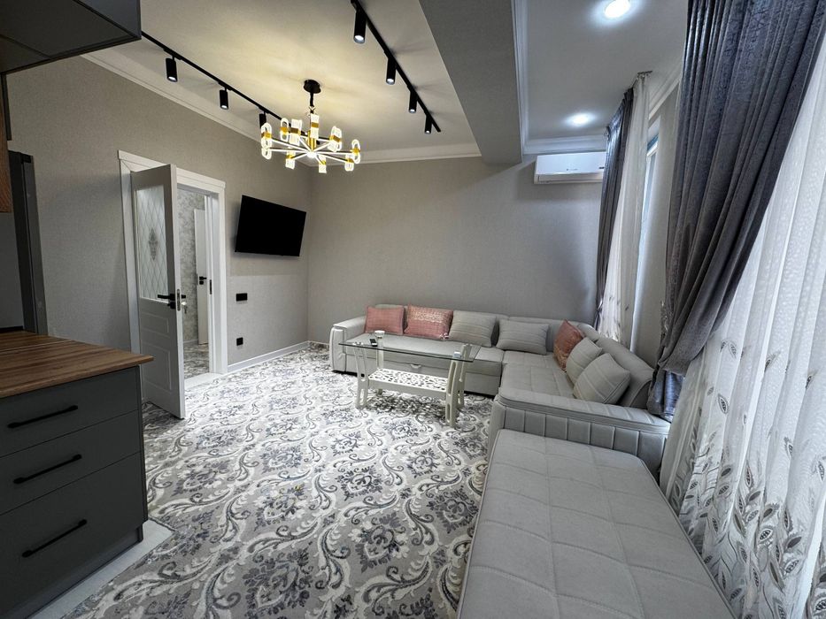 2 хонали Премиум хонадонимиз барча мебель ва техникалари билан