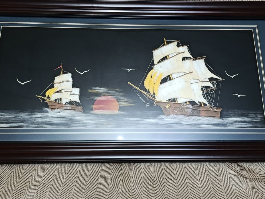 Кожанная картина