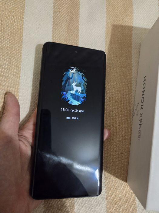 Honor x9b зеленый