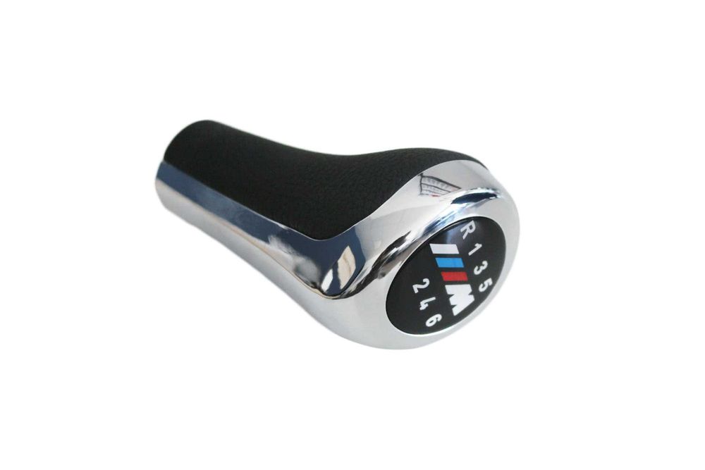 Хромирана М топка за скоростен лост алуминиева BMW БМВ Е46 Е60 63 Е90