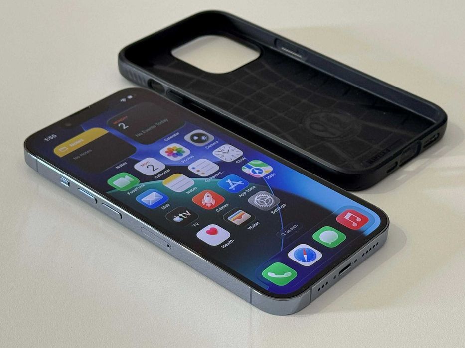 Бартер! Като НОВ! iPhone 13 Pro 256GB Sierra Blue (Син)
