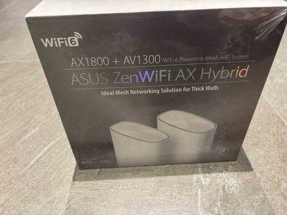 Нов рутер Asus ZenWifi AX Hybrid XP4 AX1800 + AV1300