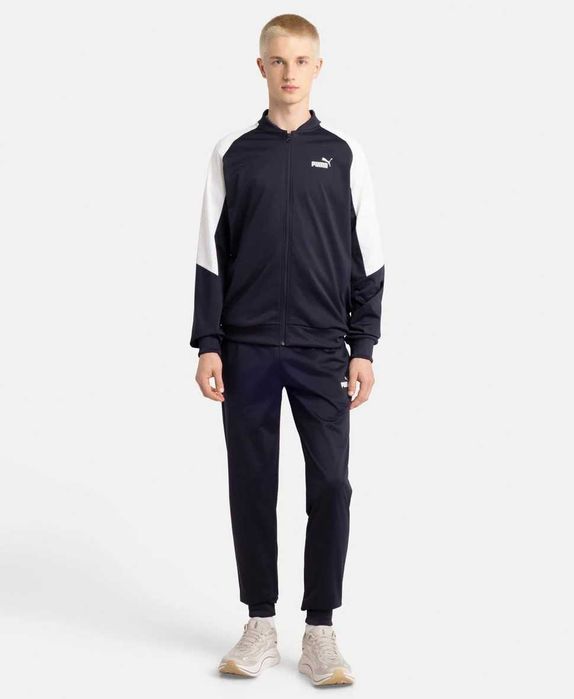 Анцуг "Puma"  Тъмносин/бял (размери S-XXL)