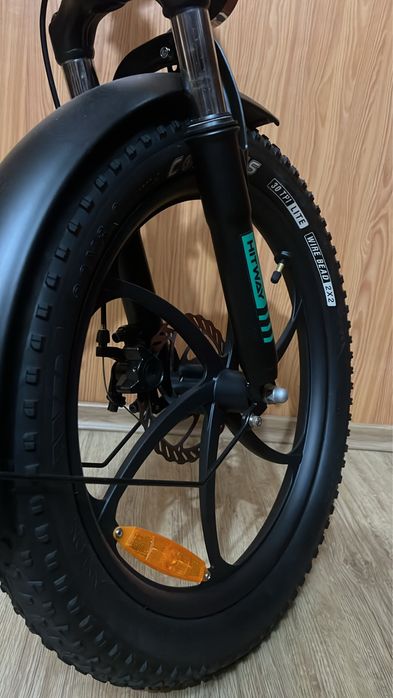 Електрически сгъваем велосипед HITWAY BK6 – почти нов!