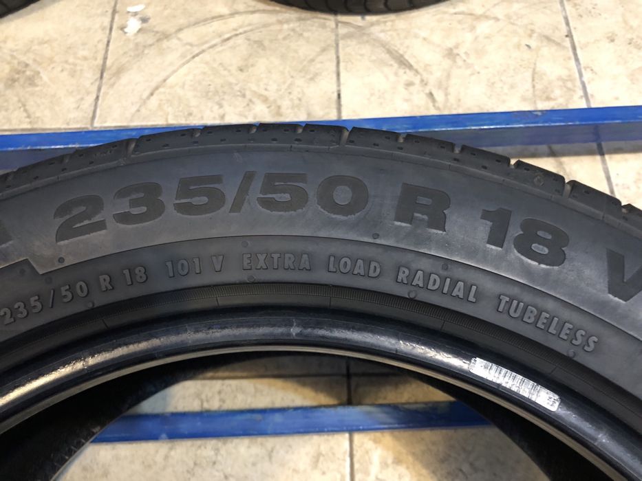 235/50/18 летние шины б/у из Германии