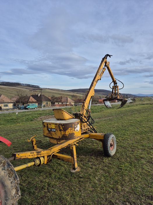 Brat graifer săpat încărcător gunoi  tractor