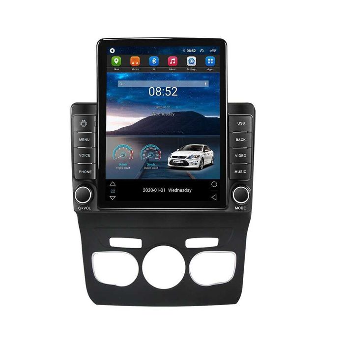 Navigatie Citroen C4 din 2010 - 2018 Ecran TESLA 9.7 inch 4GB RAM Nou