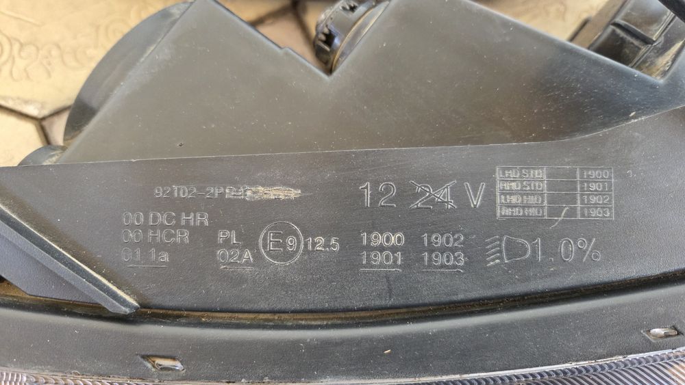 Фары KIA Sorento