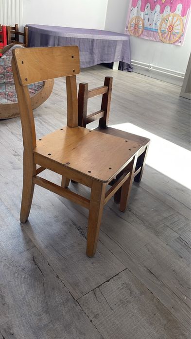 Scaun de lemn inaltime 30 cm