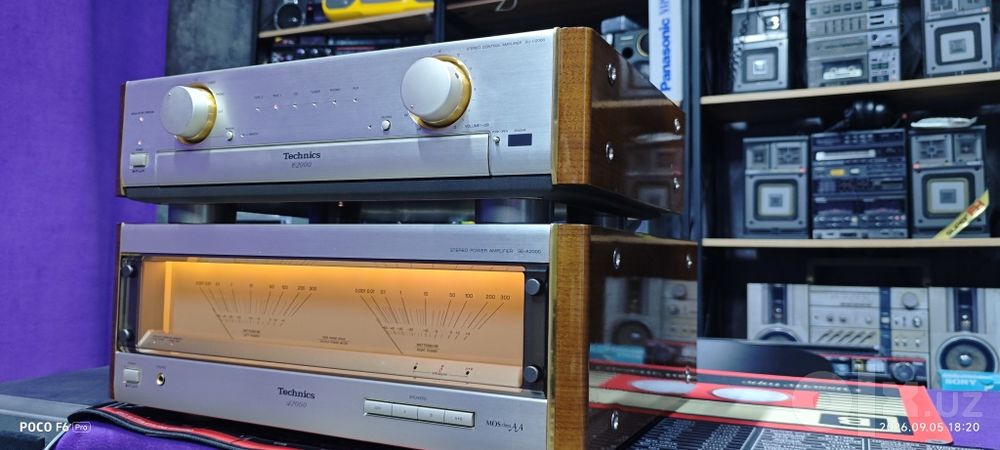 Усилитель мощности Technics SE-A2000 и пред С2000