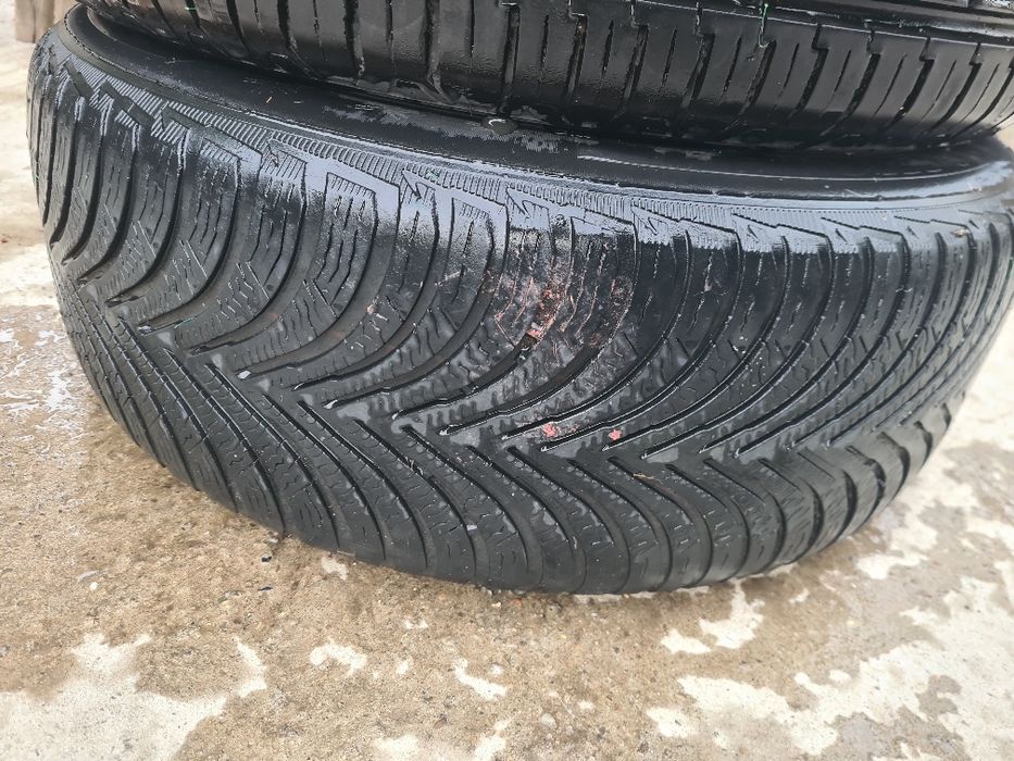 Jante aliaj bmw seria 3 ,e46 ,distanță prezoane 5×120 ,205/55/16,2 cauciucuri vara bune ,doua cauciucuri uzate