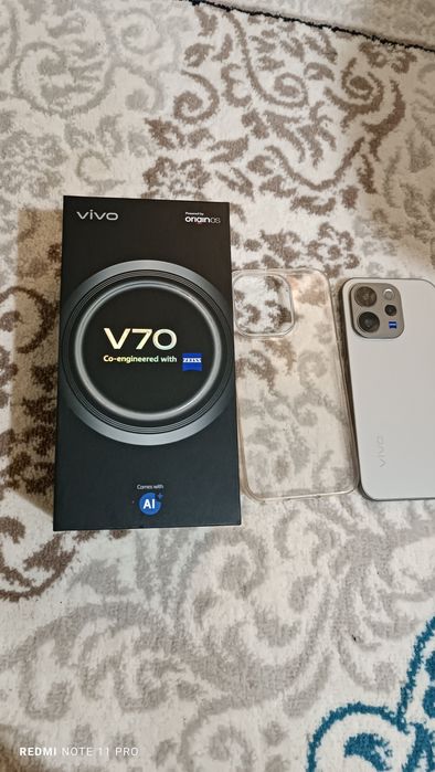 Vivo v70 12/256 kafolati 1 yil