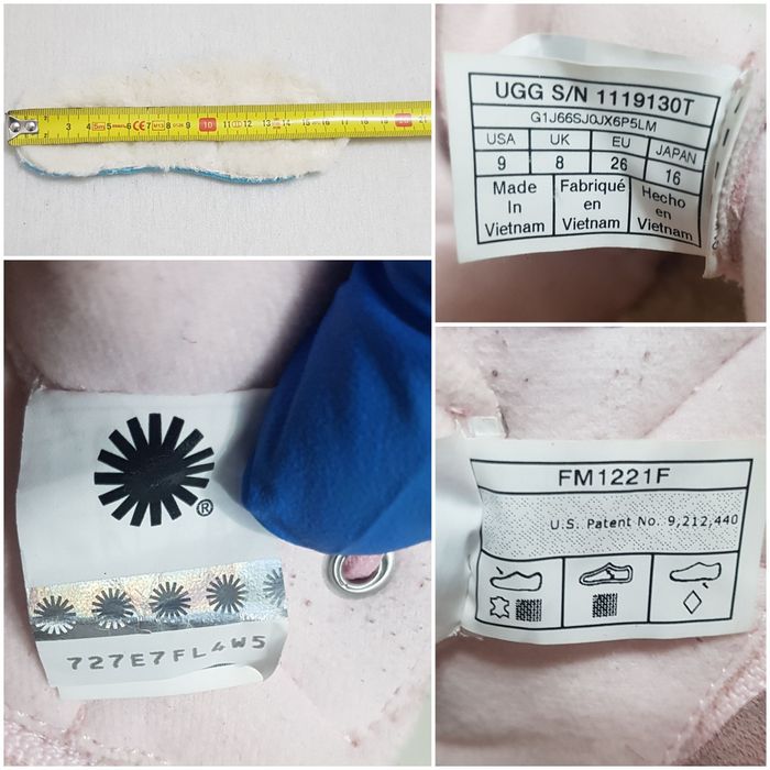 Ghete UGG Australia din piele naturală,.încălțăminte căptusite fete 26