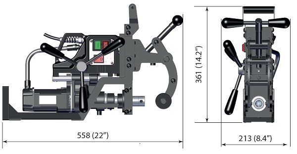 Станок рельсосверильный МСР-2