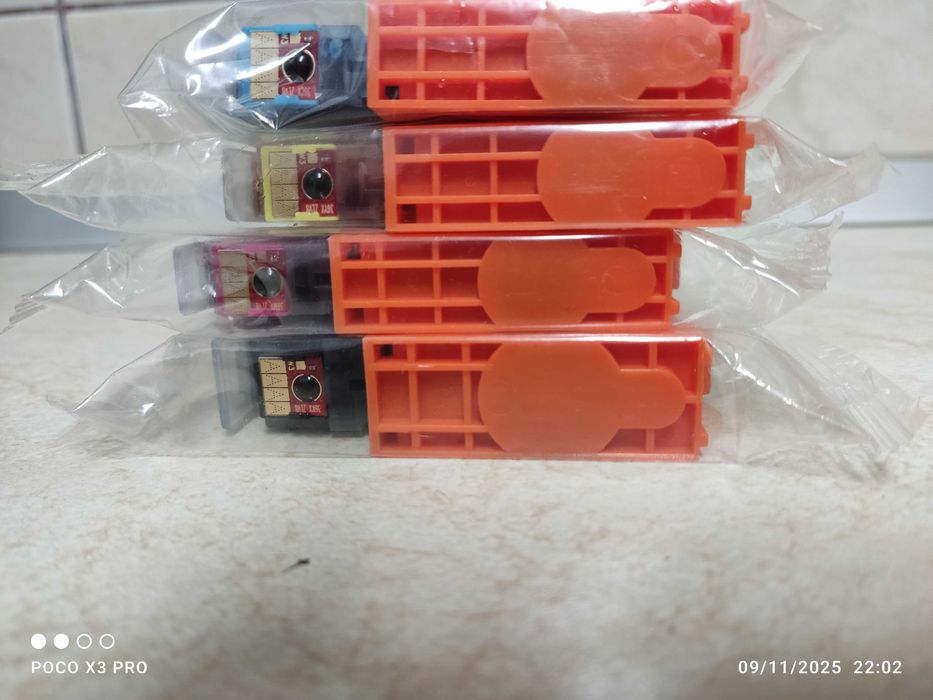 Set 4 cartuse 364XL compatibile cu imprimante HP