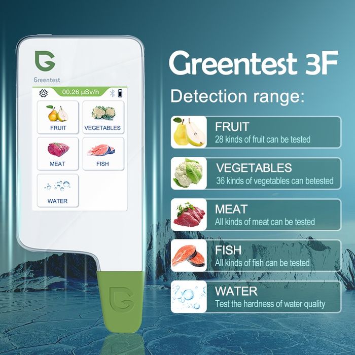Нитратомер Greentest 3F-T, ECO 6T, V8. Нитрат ўлчагич, дозиметр