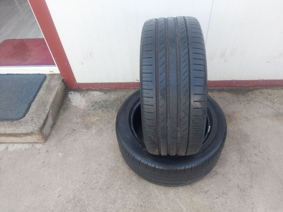 150 lei bucata! Doua anvelope de vara 245 45 r17 Continental! 7 mm