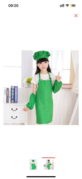 Фартук детский новый