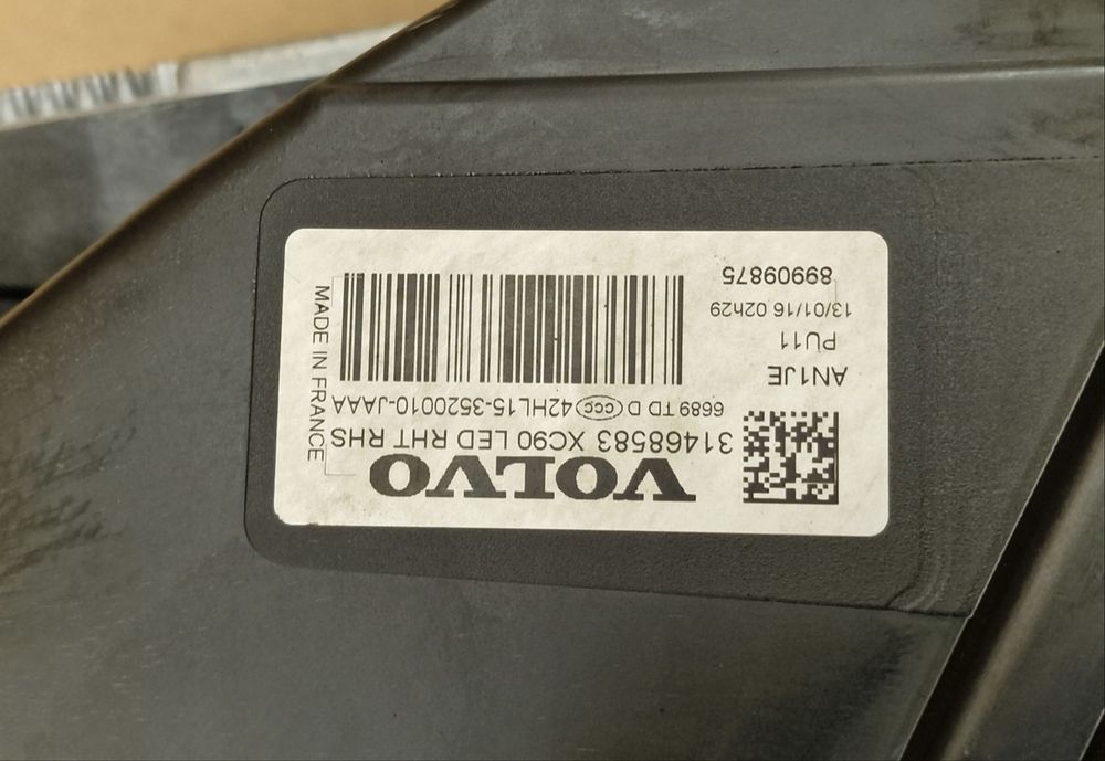 Ляв и Десен фар Волво ХЦ 90 фул лед FULL LED VOLVO XC90 II 31446688 3