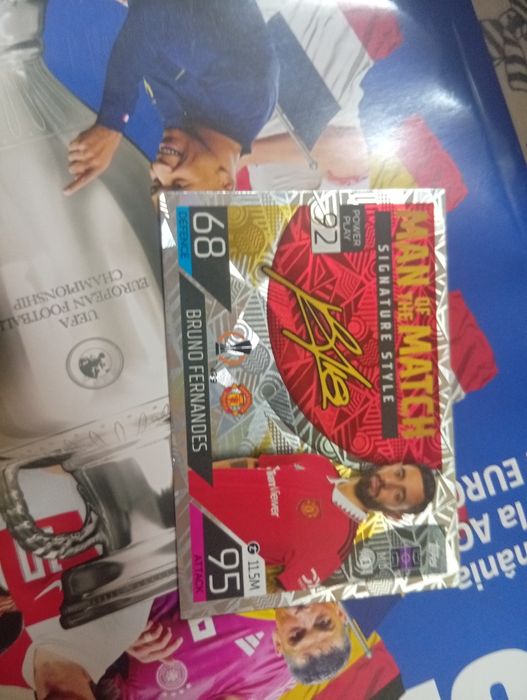 Cartonaș Bruno fernandes