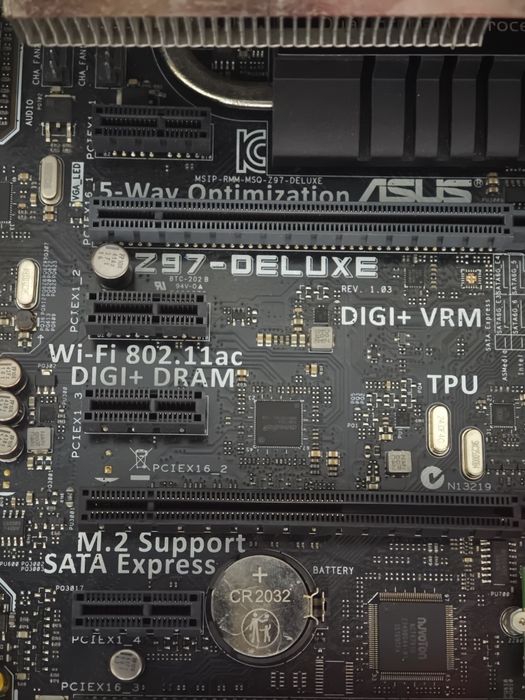 Placa de baza ASUS Z97 DELUXE, 8 GB DDR3 2400, Procedor i5 4690k, stick Windows XP