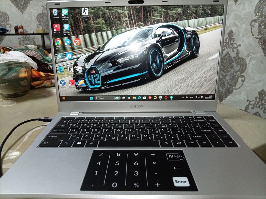 Noutbuk DEXP Aquilon 14" / 8GB RAM / 256GB SSD / Full HD