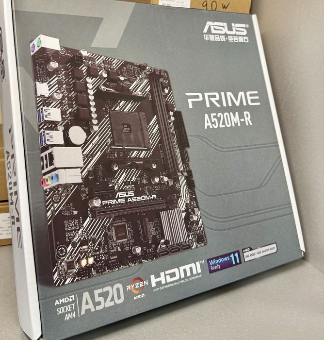 Материнская плата ASUS PRIME A520M-R Socket AM4 (Новая)