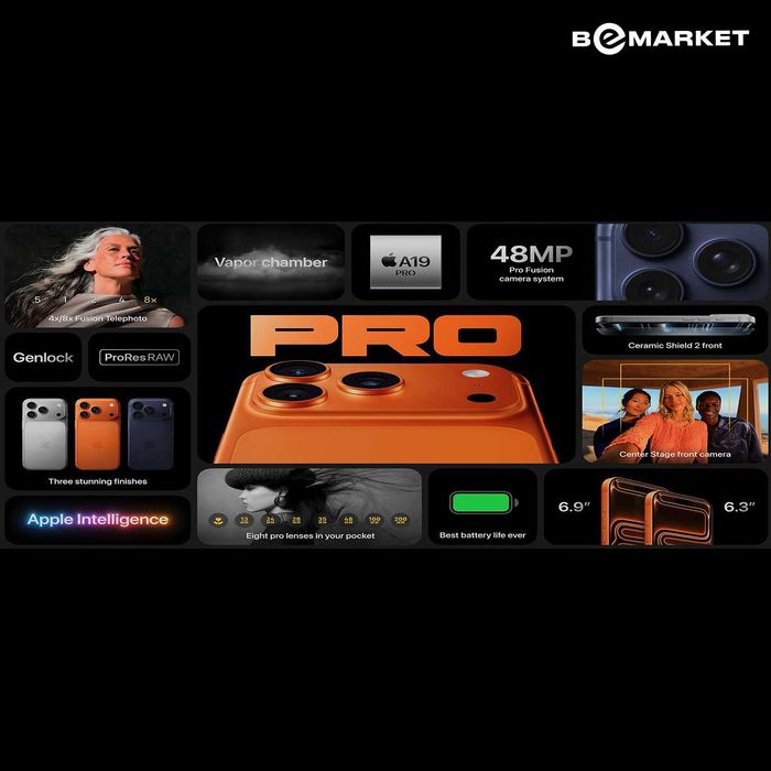 Apple iPhone 17 Pro Max 12/512 GB Silver