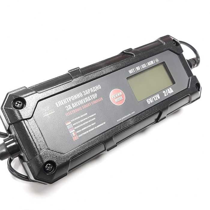 Електронно зарядно за акумулатор за кола / автомобил 6V и 12V