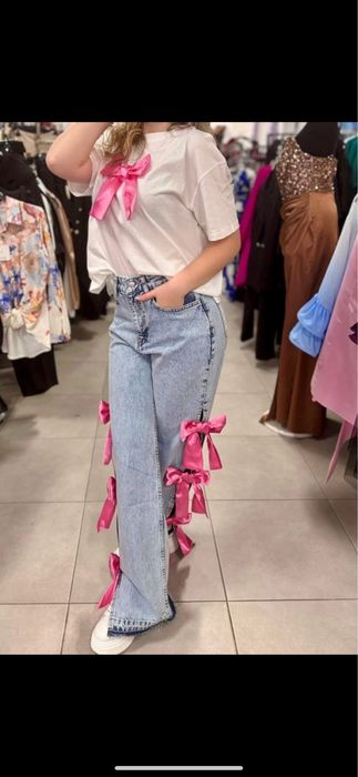 Compleu cu fundite satinate roz