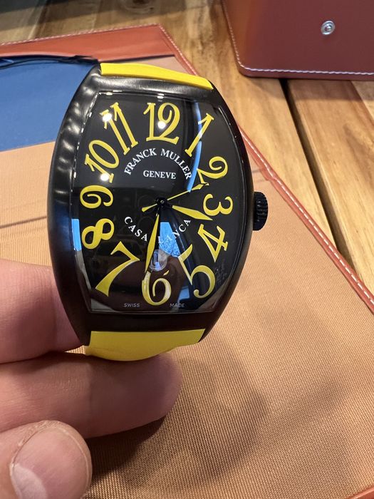 Franck Muller Casablanca 8880 yellow