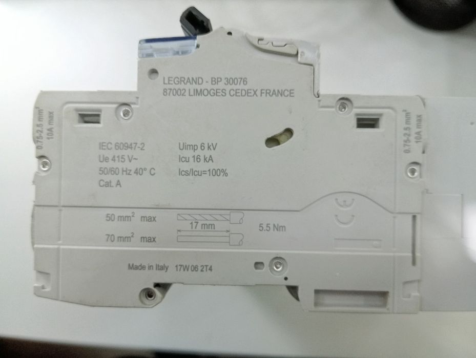 Дифавтоматы Legrand C80 / C32