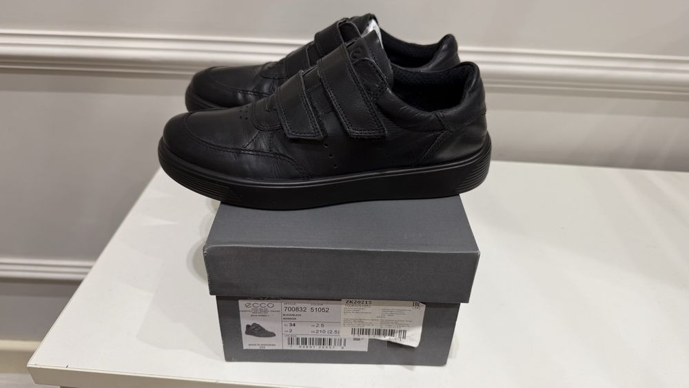 Детские кеды в школу ECCO 34 размер